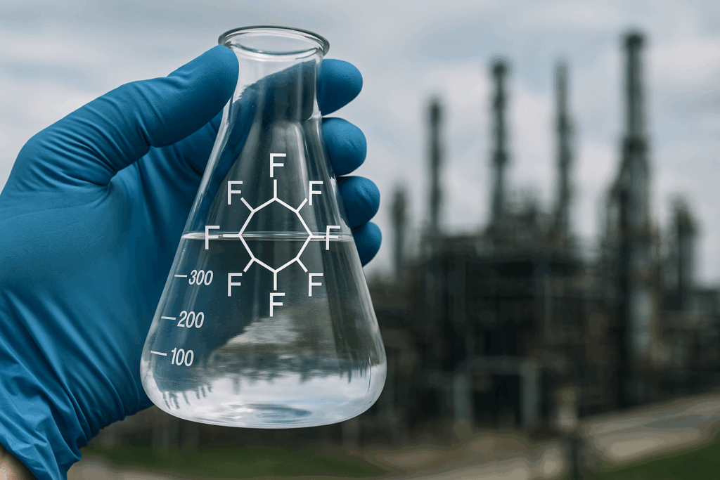 Analyse PFAS en laboratoire — contrôle de la qualité de l'eau