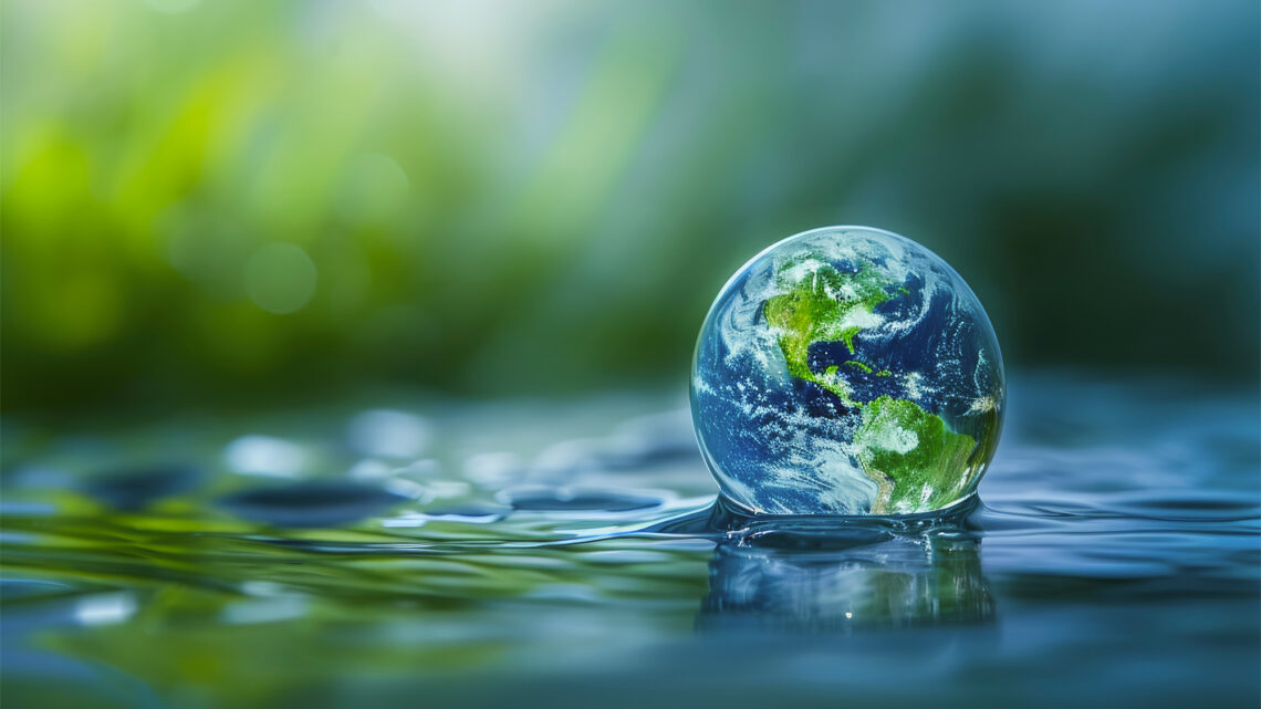 Journée mondiale de l'eau. L'eau : préservons-la ensemble. Nous sommes tous concernés.