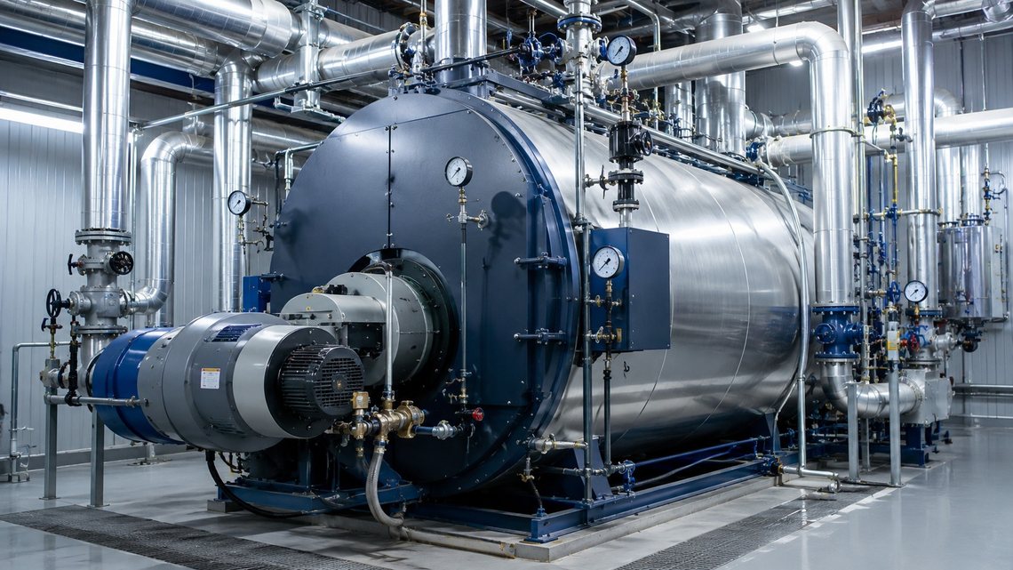 Chaudières et circuits de chauffage industriels : traitement de l'eau