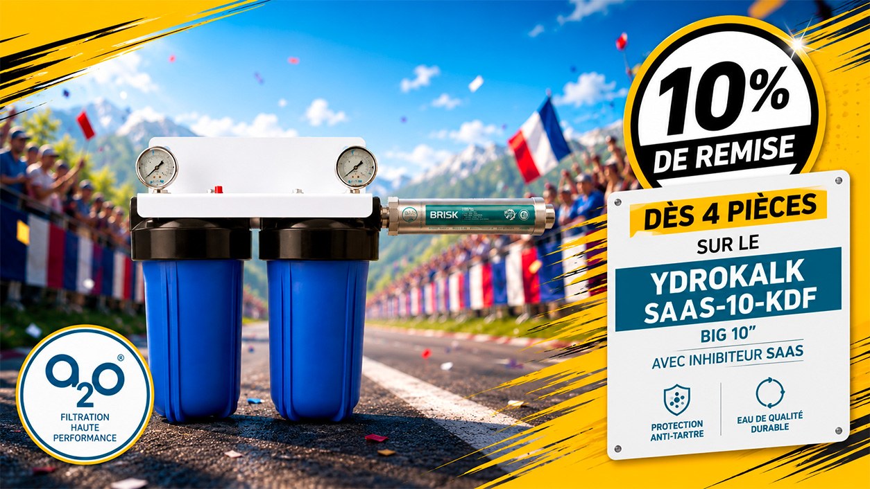 −10 % dès 4 pièces sur le Ydrokalk SAAS-10-KDF Big 10