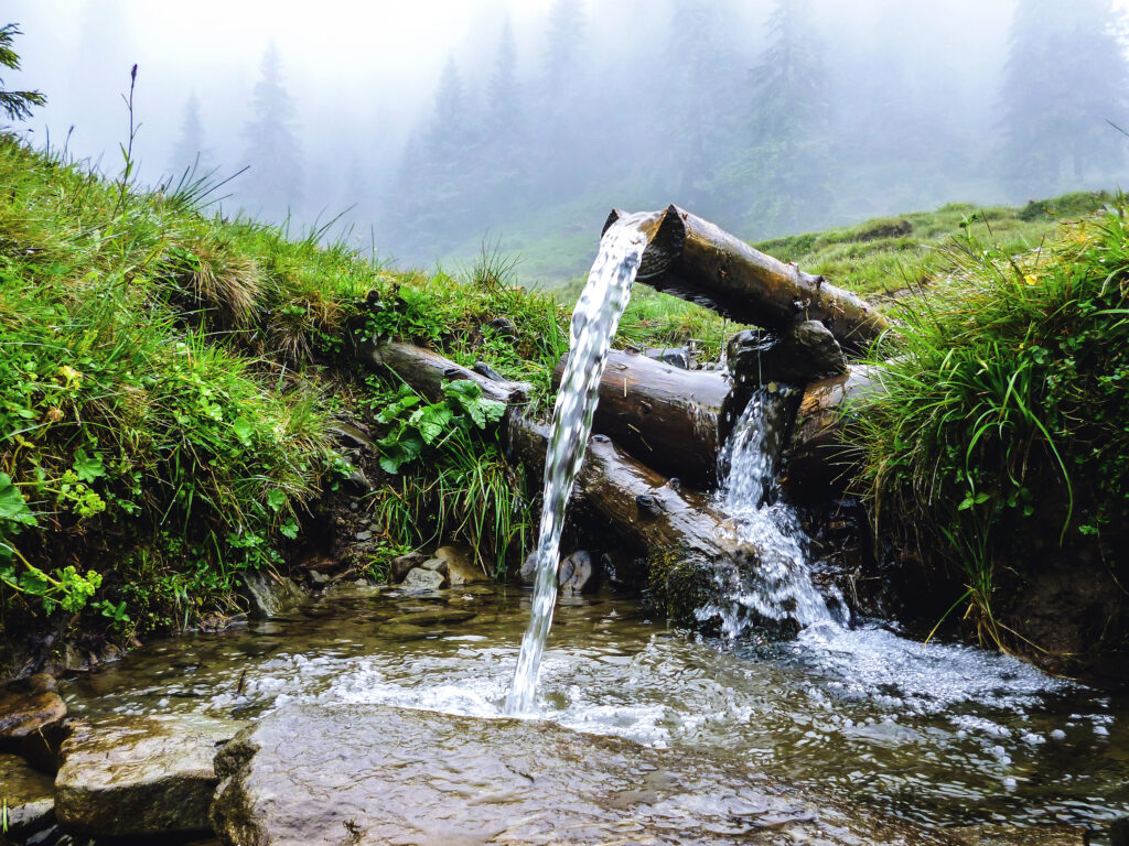 source d'eau naturelle